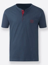 Witt Kurzarmshirt CATAMARAN Dunkelblau/Hellblau