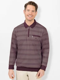 T-Shirt Langarm-Poloshirt