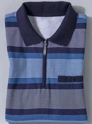 Sieh an! T-Shirt Poloshirt Hellblau/Blau/Dunkelblau