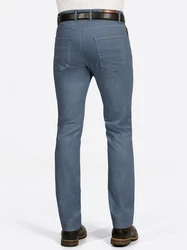 Witt Chinohose Hose Blau/Grau/Hellblau