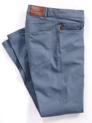 Witt Chinohose Hose Blau/Grau/Hellblau