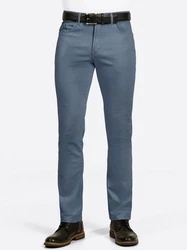 Witt Chinohose Hose Blau/Grau/Hellblau