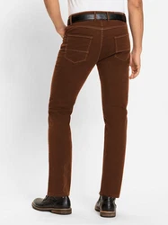 Witt Chinohose Hose Braun/Dunkelbraun/Orange