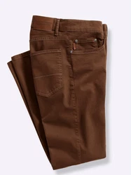 Witt Chinohose Hose Braun/Dunkelbraun/Orange