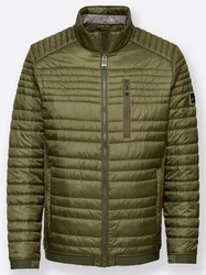 New Canadian Funktionsjacke Steppjacke Dunkelgrün/Grün
