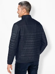 New Canadian Funktionsjacke Steppjacke Dunkelblau/Hellblau