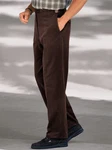 Witt Chinohose Autofahrerhose Dunkelbraun/Braun/Khaki