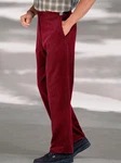 Witt Chinohose Autofahrerhose Dunkelrot/Braun/Bordeaux/Rot