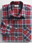 Witt Funktionshemd Langarm-Hemd Grau/Rot/Braun/Hellblau