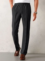 Sieh an! Chinohose Schlupfhose Schwarz/Grau
