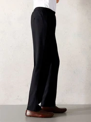 Sieh an! Chinohose Schlupfhose Schwarz/Grau