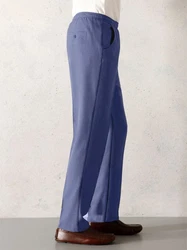 Sieh an! Chinohose Schlupfhose Hellblau/Blau/Grau