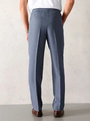 Sieh an! Chinohose Schlupfhose Hellblau/Blau/Grau