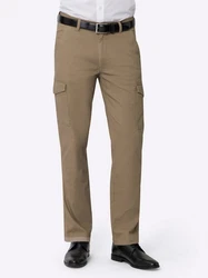 Sieh an! Chinohose Twill-Hose Khaki/Braun