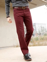 Witt Chinohose Dunkelrot/Braun/Bordeaux