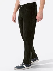 Witt Chinohose Cord-Hose Dunkelgrün/Grün
