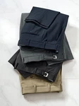 Witt Chinohose Autofahrerhose Khaki/Dunkelblau/Dunkelgrau