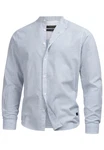 Indicode Langarmhemd INCari Hellblau/Blau/Grau/Dunkelblau