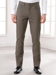 Sieh an! Chinohose Thermo-Jeans Khaki