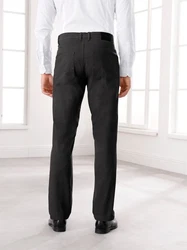 Sieh an! Chinohose Thermo-Jeans Schwarz/Dunkelgrau