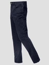 Sieh an! Chinohose Thermo-Jeans Dunkelblau