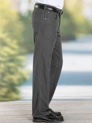 Sieh an! Chinohose Jeans Dunkelgrau/Grau/Khaki