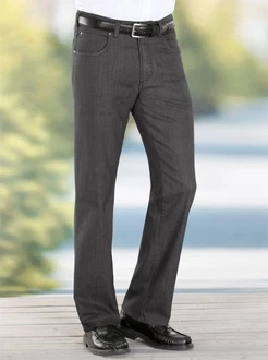 Sieh an! Chinohose Jeans Dunkelgrau/Grau/Khaki