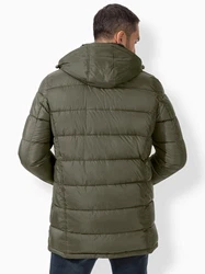 New Canadian Funktionsjacke Longjacke Dunkelgrün/Grün
