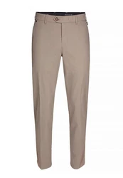 Brühl Chinohose London DO mit Komfortbund Khaki/Beige/Braun