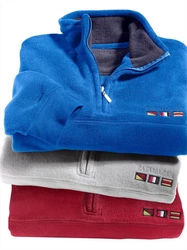Witt Fleeceshirt Fleecepullover Blau/Braun/Grau/Hellblau/Mischfarben