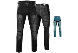 BULLDT Motorradhose JEANS-011 Blau/Schwarz/Hellblau/Dunkelblau