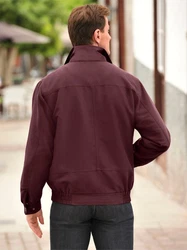 Marco Donati Blouson Dunkelrot/Braun/Bordeaux/Lila