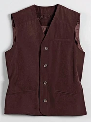 Witt Jerseyweste Dunkelrot/Braun/Lila/Bordeaux/Rot