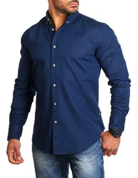 CARISMA Langarmhemd Regular Button-Down-Kragen Uni (8529)