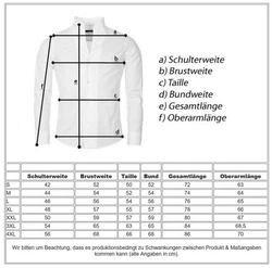 CARISMA Langarmhemd Regular Button-Down-Kragen Uni (8529)