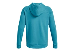 Under Armour Hoodie UA RIVAL FLEECE HOODIE Schwarz/Gletscherblau