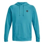 Under Armour Hoodie UA RIVAL FLEECE HOODIE Schwarz/Gletscherblau