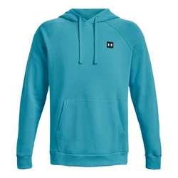 Under Armour Hoodie UA RIVAL FLEECE HOODIE Schwarz/Gletscherblau
