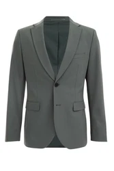 WE Fashion Jackenblazer Grün/Dunkelgrün/Türkis