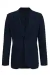 WE Fashion Jackenblazer Dunkelblau/Hellblau