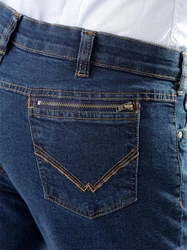 Sieh an! Bequeme Jeans Dunkelblau/Blau/Hellblau