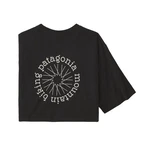 Patagonia T-Shirt Spoke Stencil Responsibili-Tee Schwarz