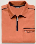 Witt Poloshirt CATAMARAN Kurzarm-Poloshirt Orange/Braun