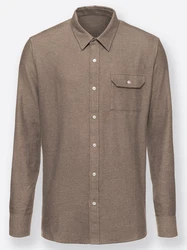 Witt Funktionshemd Langarm-Hemd Khaki/Braun/Dunkelgrün/Beige