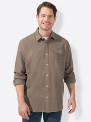 Witt Funktionshemd Langarm-Hemd Khaki/Braun/Dunkelgrün/Beige