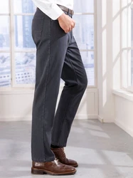 Sieh an! Chinohose Thermo-Jeans Grau/Dunkelgrau/Hellgrau