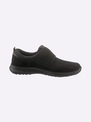 Jomos Klettschuh Hausschuh Schwarz