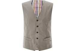 CG Club of Gents Anzugweste CG Mosley-J Hellgrau/Grau/Braun/Khaki/Beige