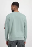 Alpha Industries Double Layer Sweater Grün/Hellblau/Hellgrün