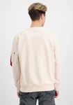 Alpha Industries Double Layer Sweater Beige/Khaki/Weiß